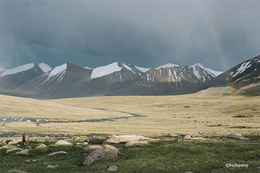 orage au Kirghiztan